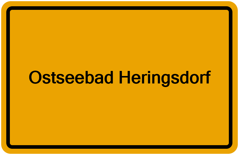 Handelsregister Ostseebad Heringsdorf